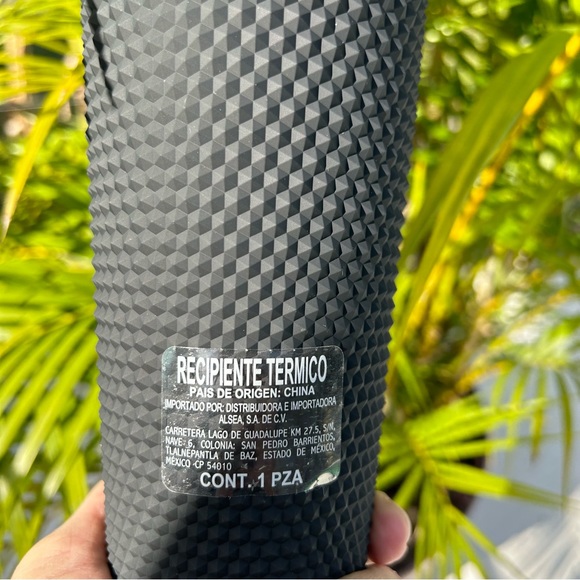 Starbucks Mexico Matte Black Studded Cup LIMITED EDITION Tumbler 24oz Venti New - Picture 7 of 11
